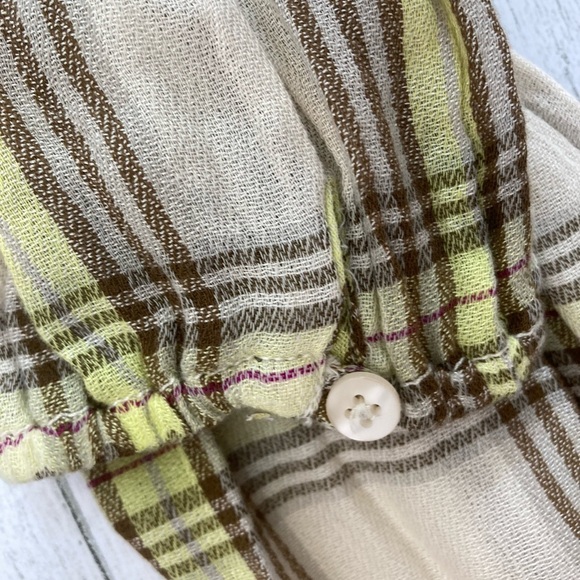 Free people Its the Good Life Plaid Top - Picture 9 of 10